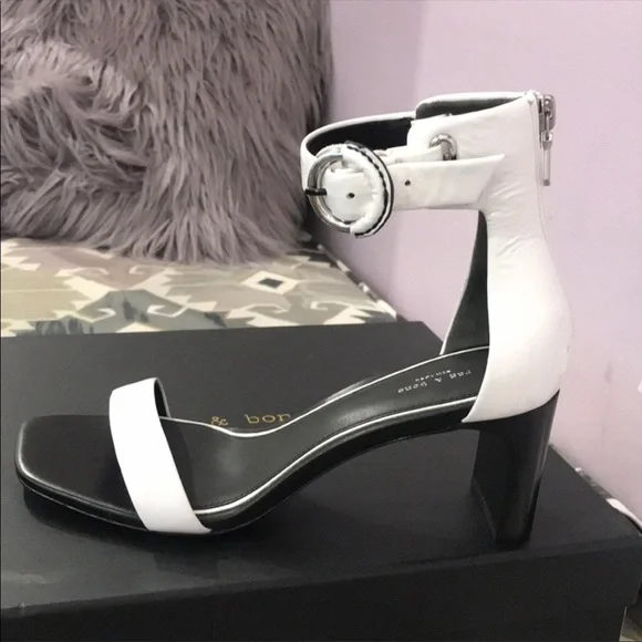 Rag Bone Ellis Mid Heel in White